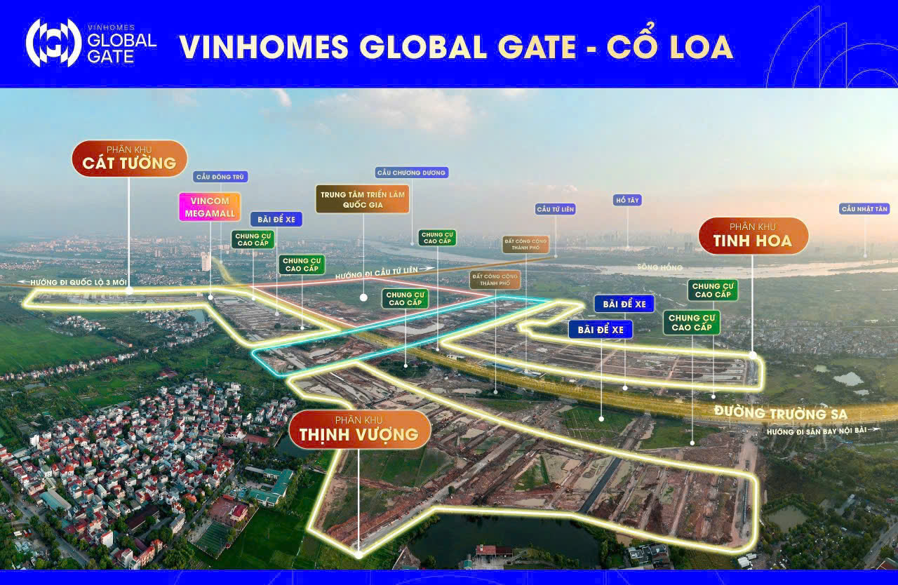 Vị trí Vinhomes Cổ Loa